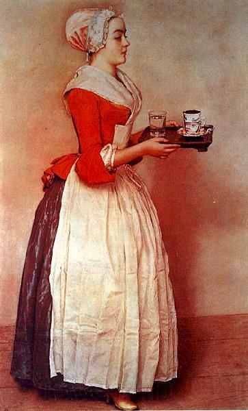 Jean-Etienne Liotard The Chocolate Pot Germany oil painting art